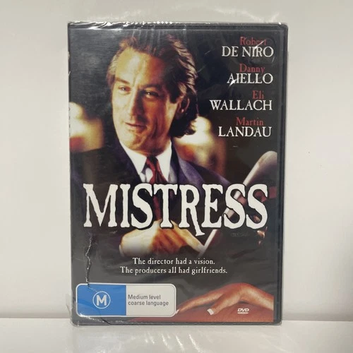 Mistress DVD 1992 Robert De Niro Region 4 PAL Brand New Sealed