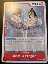 Shachi & Penguin OP14-006 Common The Azure Sea's Seven One Piece Card Game