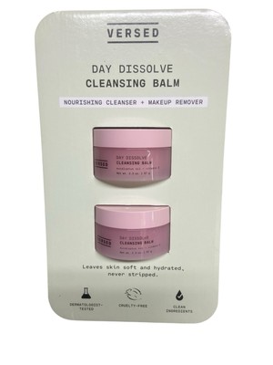2 Versed Day Dissolve Cleansing Balm Eucalyptus Oil Vitamin E NEW
