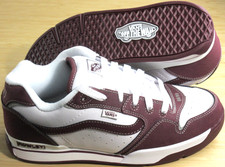 Vans Men's Geoff Rowley XLT Port Royale White Lace up Skate Shoes size 11.5 NIB