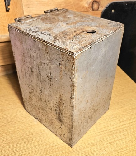 Handmade Double Walled Steel Strong Box 12" Safe Chest