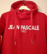 Takko Sweatshirt Kapuze Hoodie Basic Pullover Aufdruck rot Größe S M Neuwertig