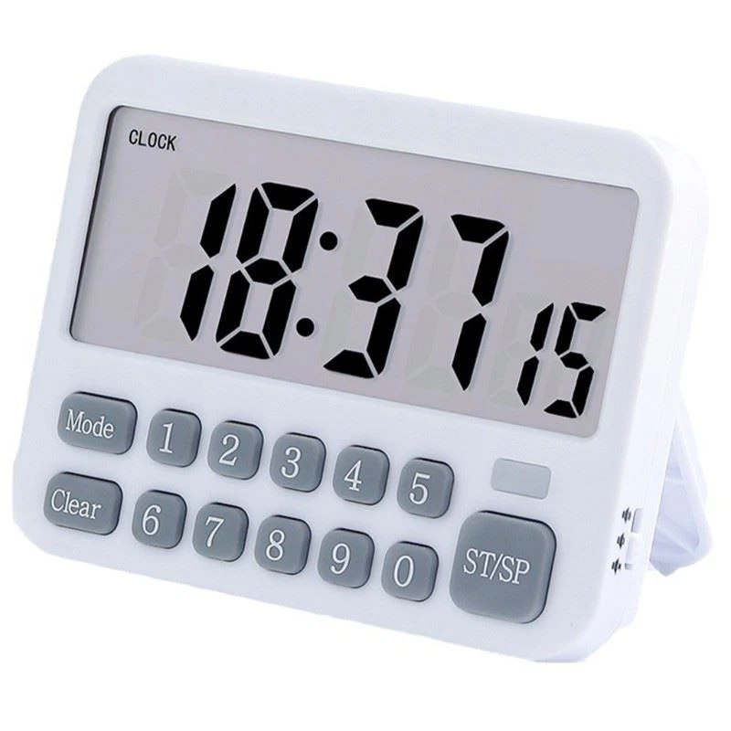 Countdown Clock Timing Device Digital Timer with Memory Function for Sport Study