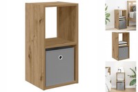Nachttisch Nachtschrank Nachtkommode Artisan-Eiche 30,5X27X59,5 Cm Holzwerkstoff