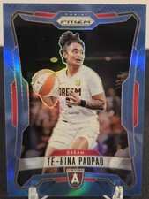 2026 Panini Prizm WNBA Te-Hina Paopao #94 Carolina Blue Prizm /125 Dream 
