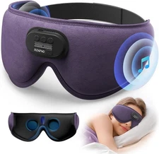 Sleep Mask with Bluetooth Headphones, 3D Sleep Mask Wireless Music Eye Mask Gift