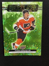 23-24 UD Series 2 Hockey RC Green Dazzlers DZ-92 Tyson Foerster
