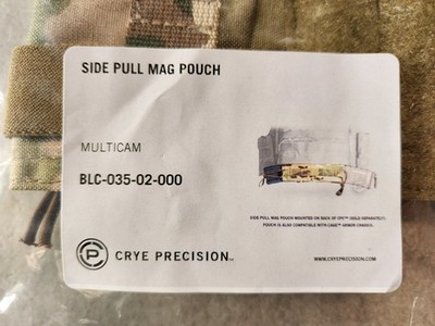 Crye Precision Side Pull Mag Pouch Multicam BLC-035-02 | eBay