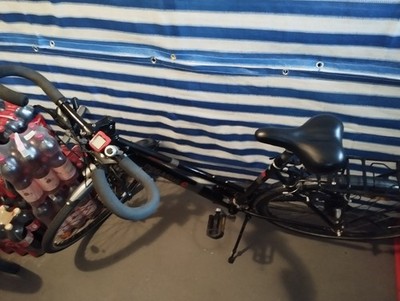 Pegasus SOLERO Aluminium Damenfahrrad 28e, 10 Jahre alt ,Schwarz.