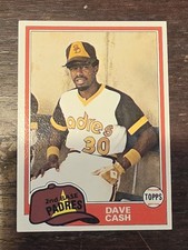 1981 Topps - Dave Cash #707 San Diego Padres 