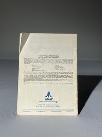 Atari 2600 Defender Instruction Manual Only Original Atari