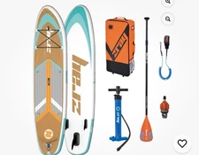 NEW Zray Inflatable SUP Outdoor Sport All Around Stand Up Paddle Board Kit 10x8