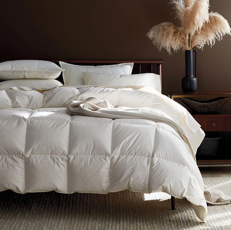 The Company Store LaCrosse Premium Down Comforter Medium Warmth Real Down