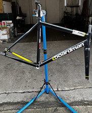 Boardman TK Pro  Track Bike Frame & Fork Black Yellow