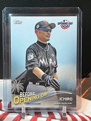 2018 Topps Opening Day - Before Opening Day Ichiro Suzuki #BOD-I