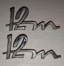 Original Ford Taunus 12M Emblem - Schriftzug - Typenschild - 11400911 - Oldtimer