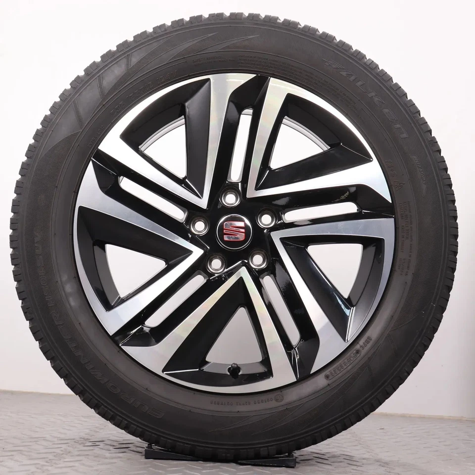 Winterräder 18 Zoll Seat Tarraco KN Original Alu-Felgen 5FJ601025C Winterreifen - Bild 2 von 4