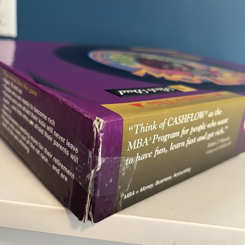 VTG Cashflow Board Game Robert Kiyosaki Rich Dad Poor Dad 100% Complete - Picture 14 of 17