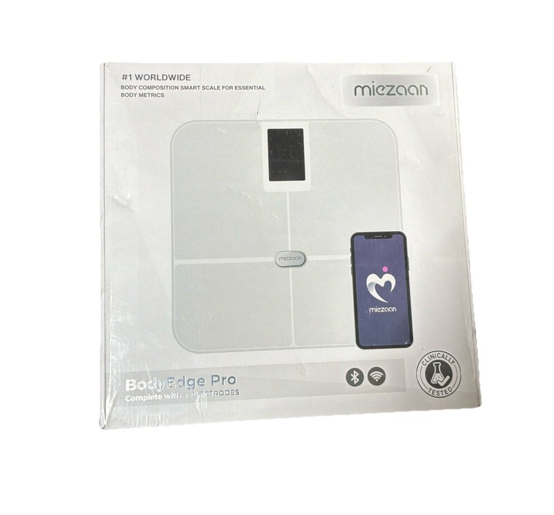 Miezcan BodyEdge Pro Body Composition Smart Scale with 4 Electrodes