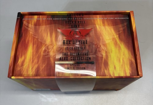 Aerosmith Box of Fire 13-CD Limited Edition Box Set Columbia Records 1994 CLEAN