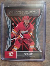 2022-23 Upper Deck Radiance FX Rookies Matthew Phillips #RTX-44 /150