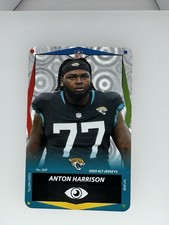 2025 NFL UNO Elite Alt Jersey 69 Anton Harrison WILD Card Foil Hypnotic
