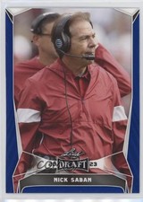 2023 Leaf Draft Blue Nick Saban #26 0nr3