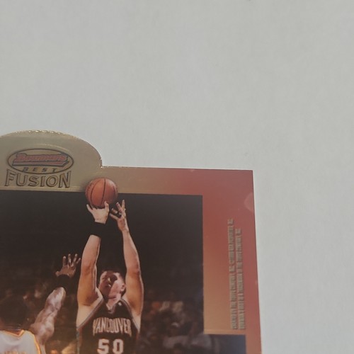 SHAQUILLE O'NEAL / BRYANT REEVES 1998-99 Bowman's Best Fusion #MI18 Mirror Image - Picture 8 of 10