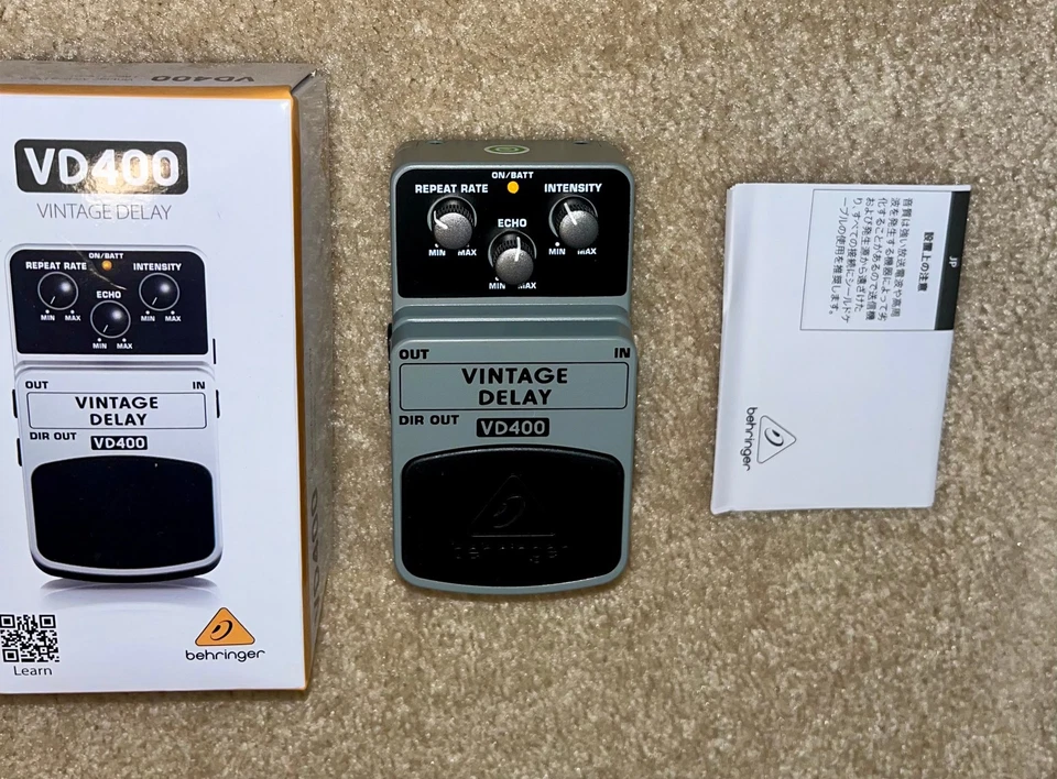 Behringer - VD400 - Vintage Analog Delay Effects Pedal - Open Box. Never Used! - Image 3 of 4