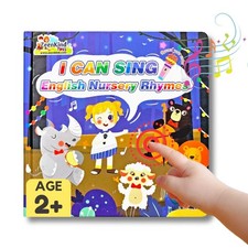 English Nursery Rhymes, Interactive Musical Book with 15 Songs and Lyrics, So...