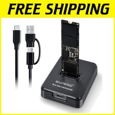 Black NVMe SSD Dock for Fast Data Transfer