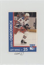 1989-90 Marine Midland New York Rangers Team Issue John Ogrodnick w5p