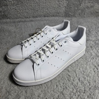 Adidas Stan Smith White Leather Low Top Sneakers EU 40 Mens 7 Wms 9 NWT