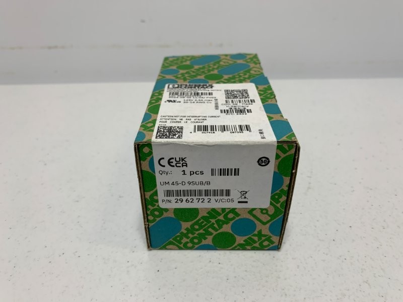 Phoenix Contact 2962722 Interface Module 9 Position 125V 2.5A