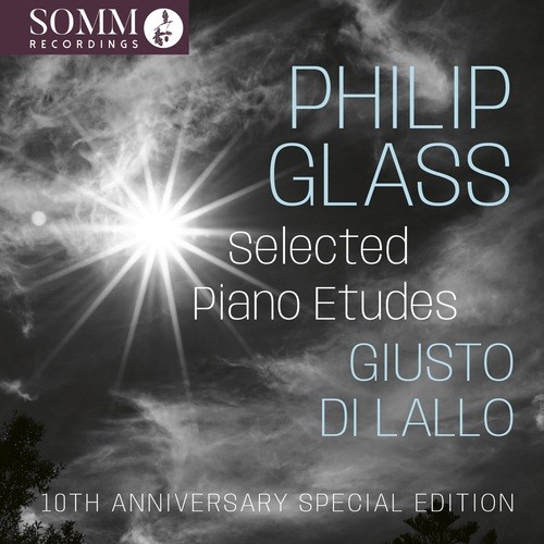 Philip Glass : Philip Glass: Selected Piano Etudes CD 10th Anniversary  Album