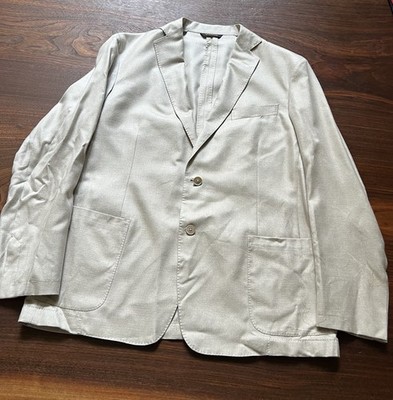 Beige Zero Gravity Sportcoat 46R (made at Southwick)