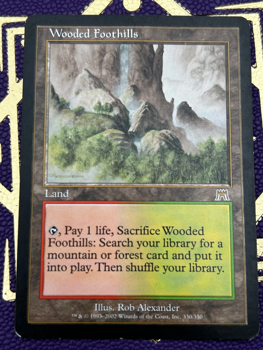 Wooded Foothills Magic: The Gathering Trading Card Games