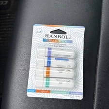 Nasal Stick Boosts Focus + Enhances Breathing HANBOLI STICK 4 pk Exp:9/2029