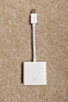 Apple DVI-D to Mini Diplay Port Adapter - White