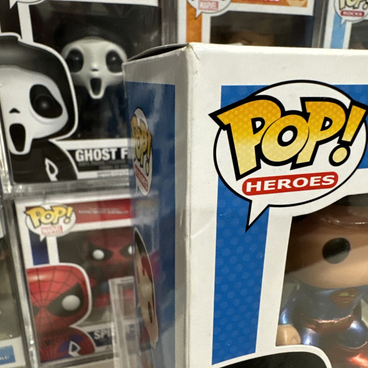 Funko Pop Superman 07 Metallic Chase 1/36 DC Univers