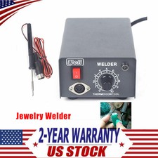 Electric Jewelry Wax Welder Soldering Machine W/ Welding Wax Pen Tool Set 0 370  