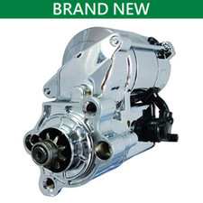 New CHROME Starter For Harley Davidson XL1200S Sportster 1200 883 31390-91 etc.