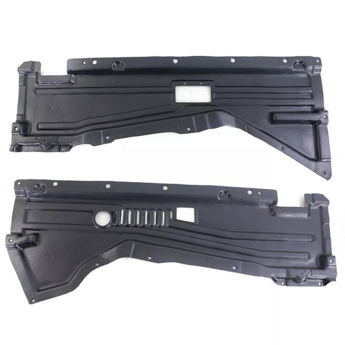 Engine Splash Shields Driver & Passenger Side For 2007-2013 BMW X5 2Pcs