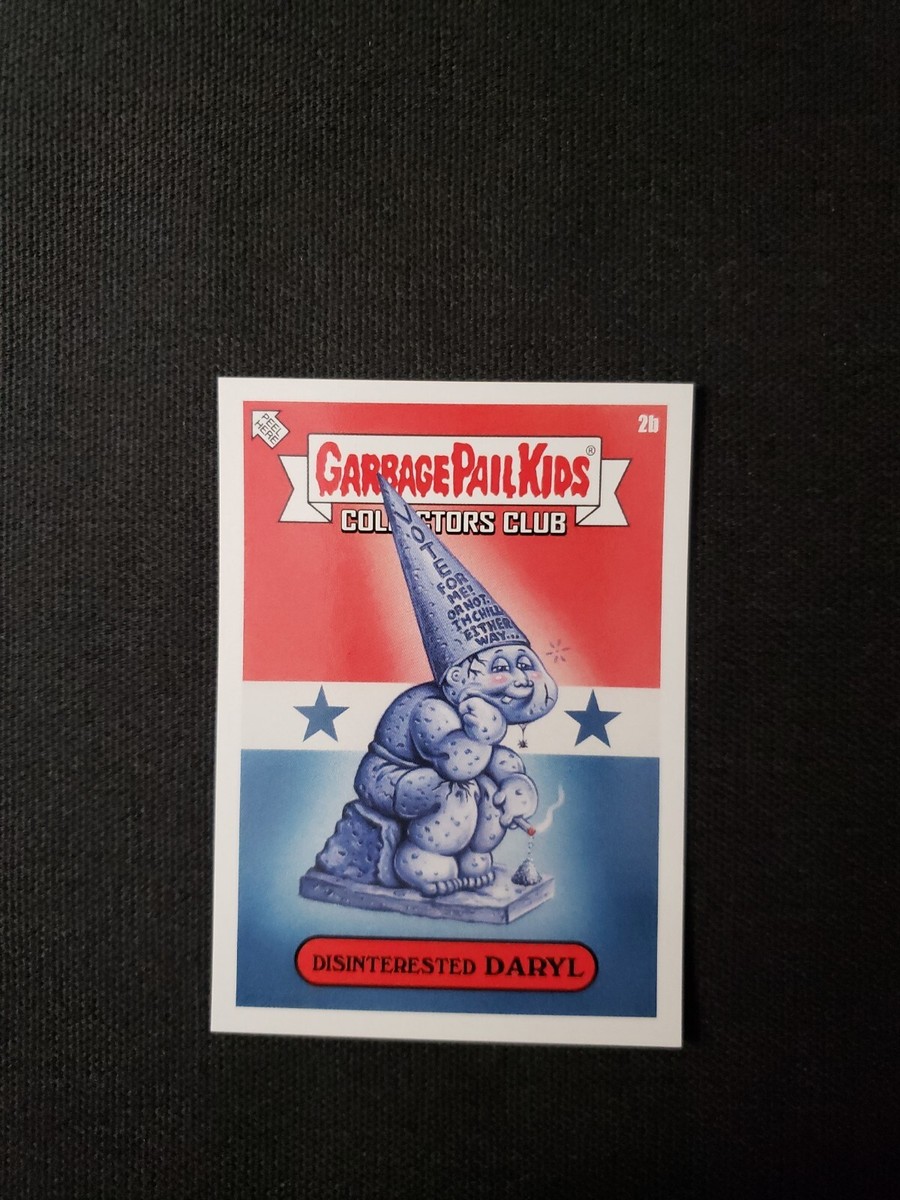 DISINTERESTED DARYL Garbage Pail Kids 2021 Topps Collector's Club