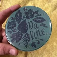 USED Blue Floral Dakine Spike Stomp Pad Snowboard Stomp Pad Just Add Sticky!