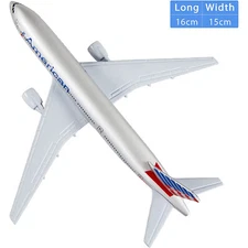 1:400 Alloy American B777 Airplane Model Diecast Planes Aviation Collection