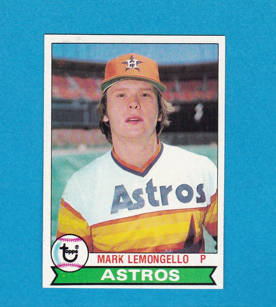 1979 TOPPS BASEBALL SET BREAK 187 MARK LEMONGELLO ASTROS NM/MT