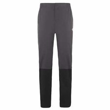 The North Face Womens Black Grey Impendor Dryvent Side Zip Pants Small S 7251-6