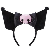 Sanrio Kuromi Headband Cosplay Black Eyers Cute Kawaii Japan F/S