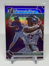 2023 Panini Donruss Vladimir Guerrero Diamond Kings Holo Purple #27